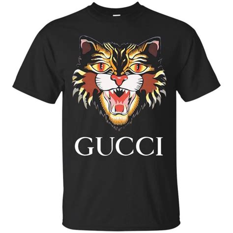 gucci black cat t shirt fake|gucci pet fashion.